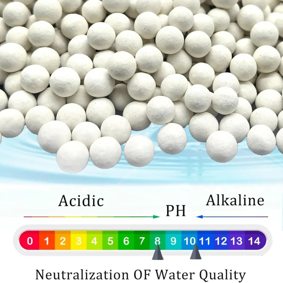 condensation neutrulaizer ceramic balls