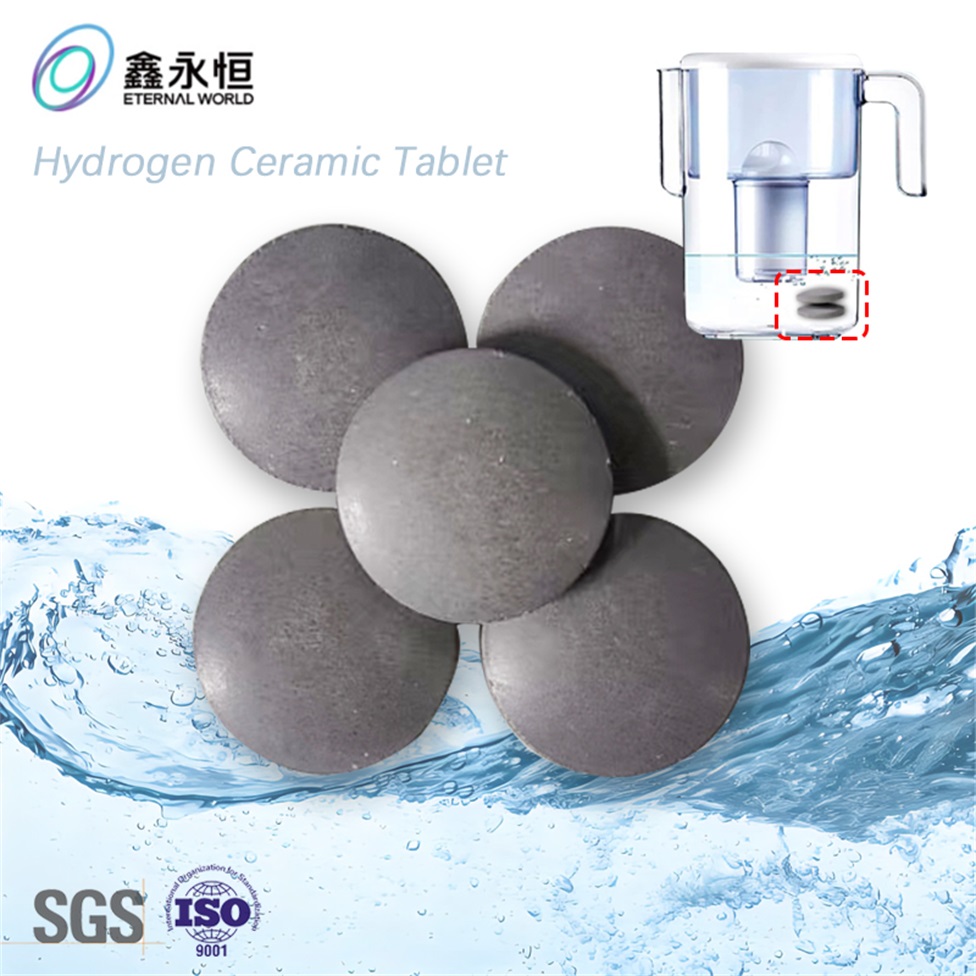 hydrogen rich ceramic tablets for water bottle