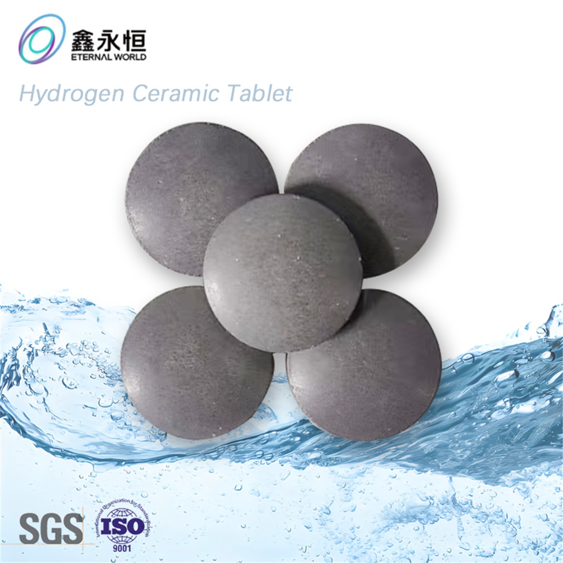 Hydrogen rich Ceramic Tablet