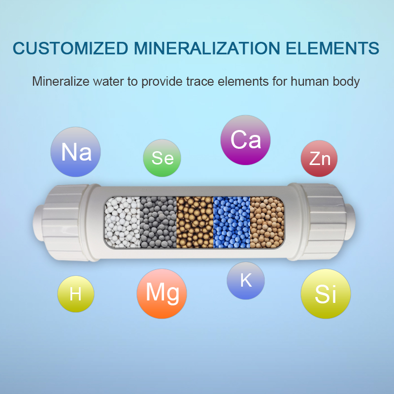 élément filtrant minéralisé