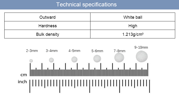 calcium ion ceramic filter