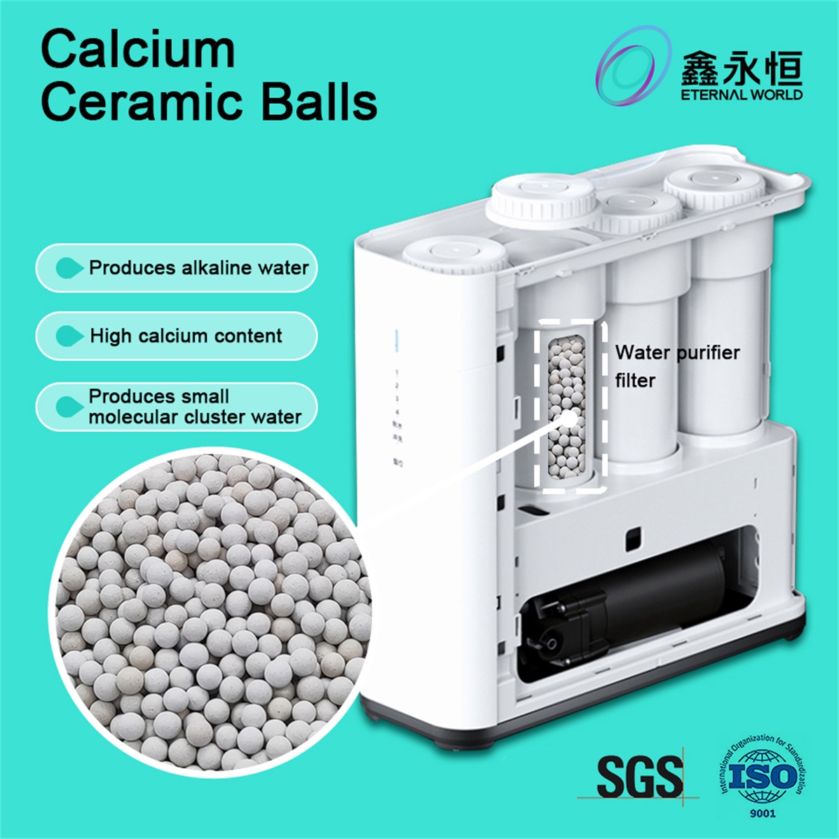 calcium granules