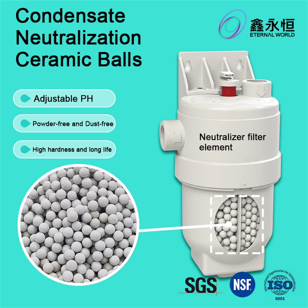 granulés de neutralisation des condensats